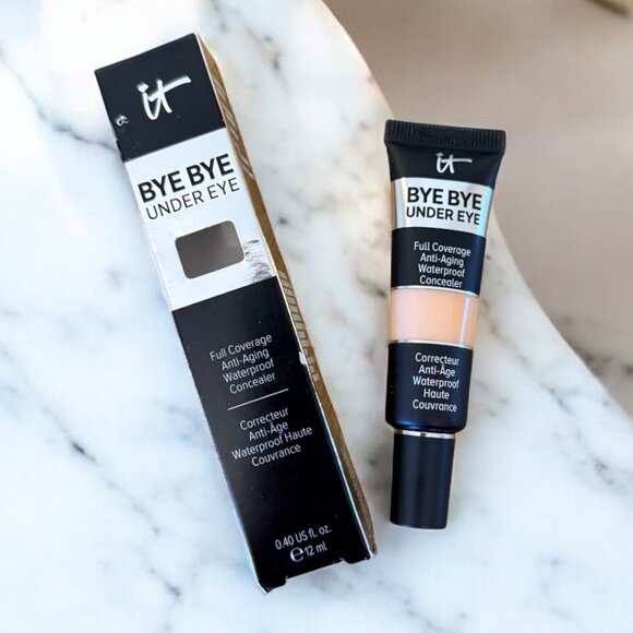 IT Cosmetics NEW Bye Bye Under Eye Anti-Aging Waterproof Concealer 20.0 Medium - Picture 2 of 8